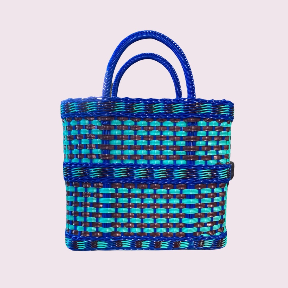 Mexican woven plastic bag
